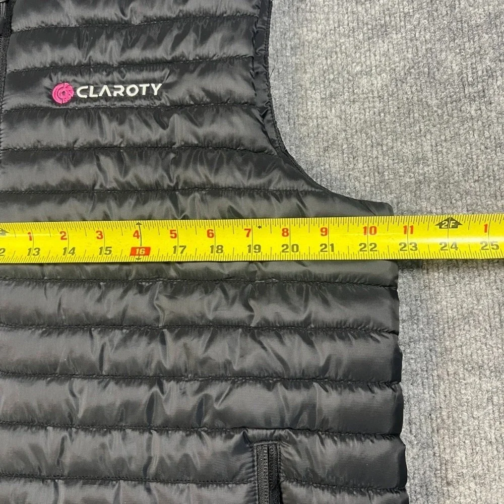 Eddie Bauer Men's L Packable‎ Puffer Vest Black Gorpcore Outdoor Zip Logo - Picture 5 of 8